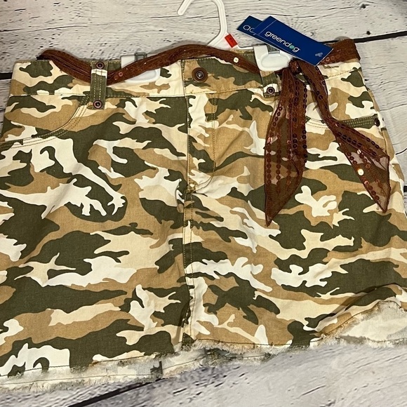 Greendog's Girls' Size 16 Army Fatigue Skorts NWT - Picture 7 of 13